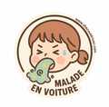 ENFANT MALADE EN VOITURE