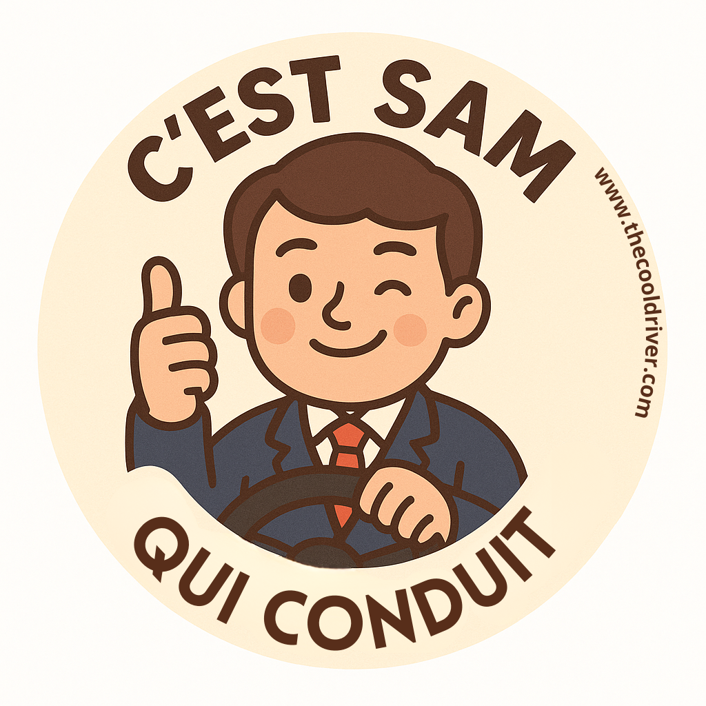 C'EST SAM QUI CONDUIT