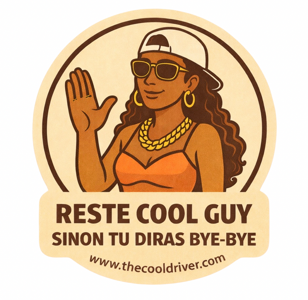 RESTE COOL GUY SINON TU DIRAS BYE-BYE